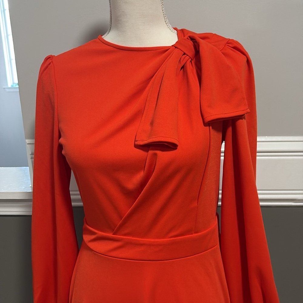 Classic Orange Dress